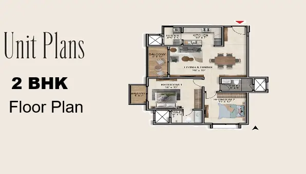 Floor Plan Variants Brigade WTC Devanahalli Floor Plan - 2, 3 and 4 BHK Configurations