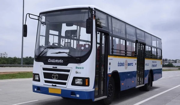 BMTC Bus Near Brigade WTC Devanahalli